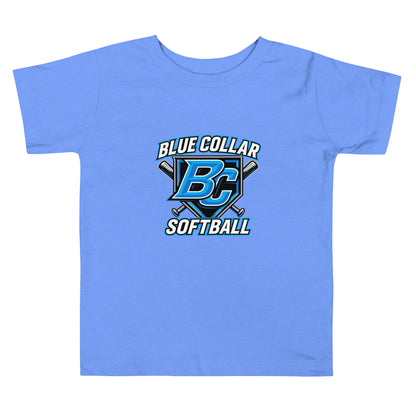 Performance | Toddler T-Shirt | Blue Collar Softball 2034 | Shield Logo