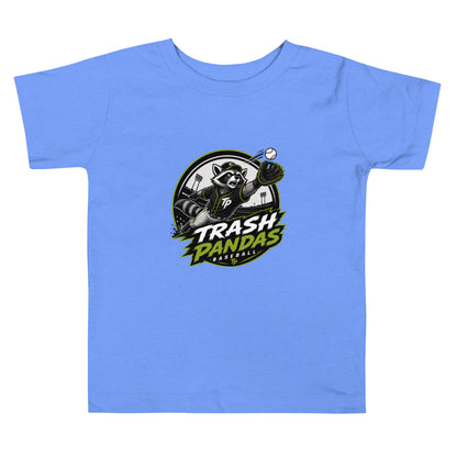 Performance | Toddler T-Shirt | Trash Pandas Baseball Organization | Emblem Logo