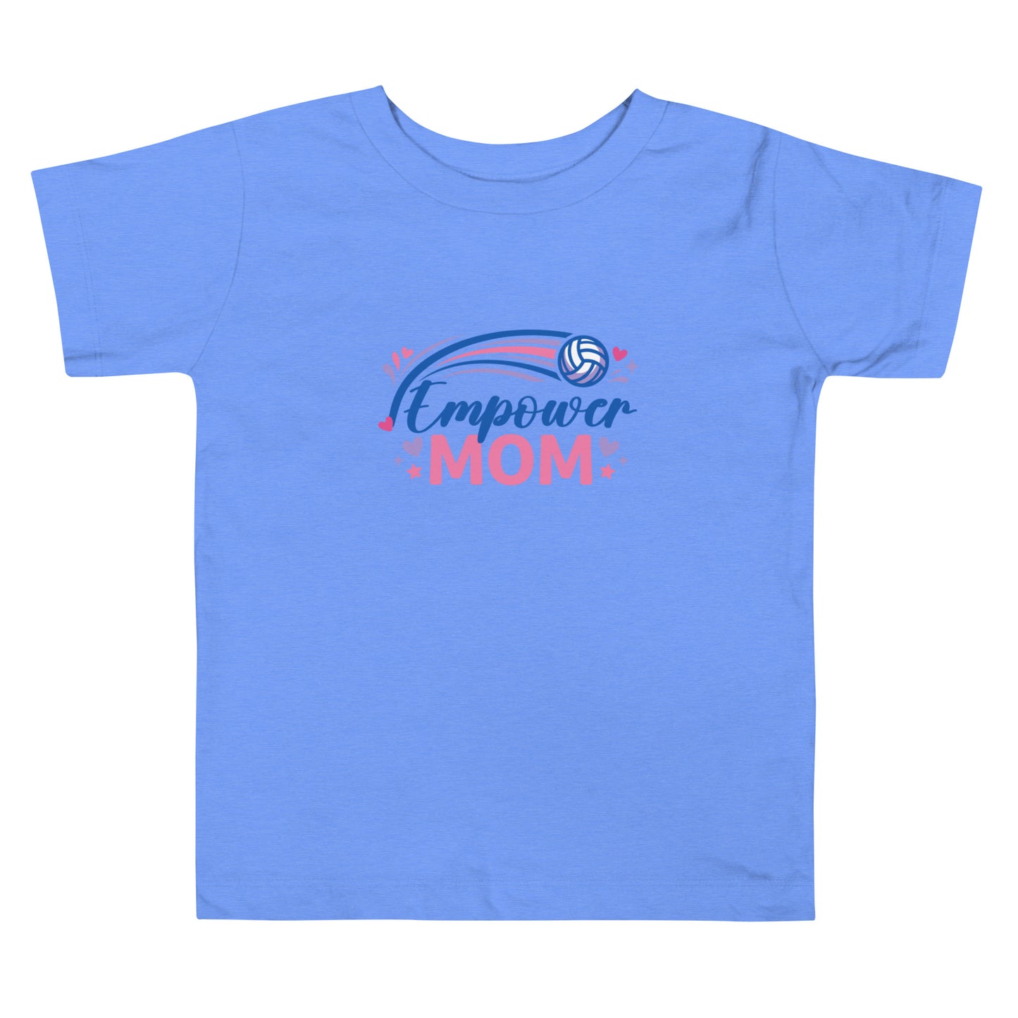 Performance | Toddler T-Shirt | Empower Volleyball Club | Mom Crest Logo