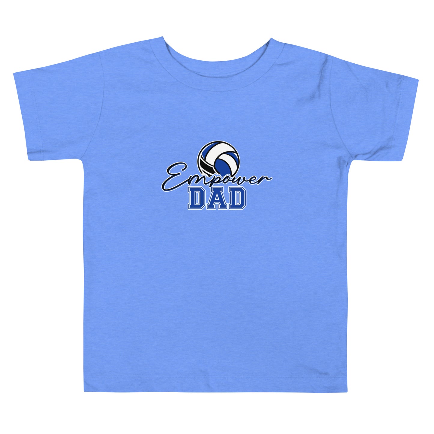 Performance | Toddler T-Shirt | Empower Volleyball Club | Dad Crest Logo