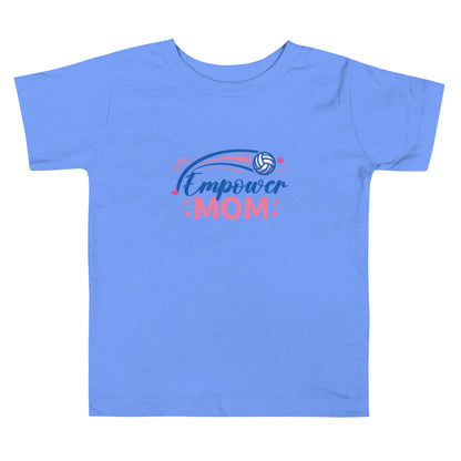 Performance | Toddler T-Shirt | Empower Volleyball Club | Mom Crest Logo