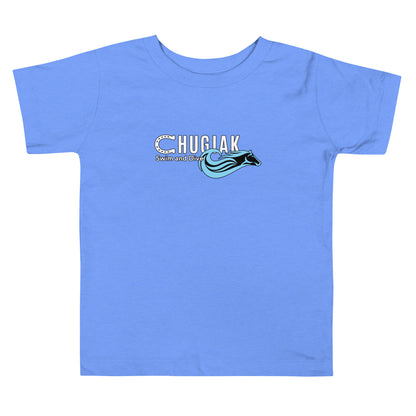 Performance | Toddler T-Shirt | Chugiak Mustang Swim & Dive | Emblem Logo