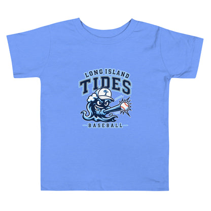 Performance | Toddler T-Shirt | Long Island Tides Baseball | Valor Logo