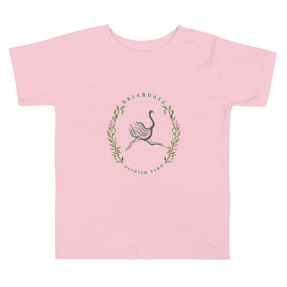 Performance | Toddler T-Shirt | Briardale Ostrich Farm | Crest Logo