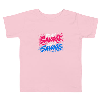 Performance | Toddler T-Shirt | Savage Softball | Play Stay Logo