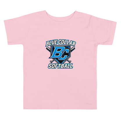 Performance | Toddler T-Shirt | Blue Collar Softball 2034 | Shield Logo