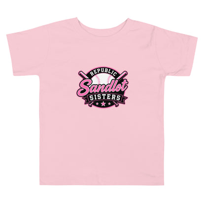 Performance | Toddler T-Shirt | Sandlot Sisters | Badge Logo