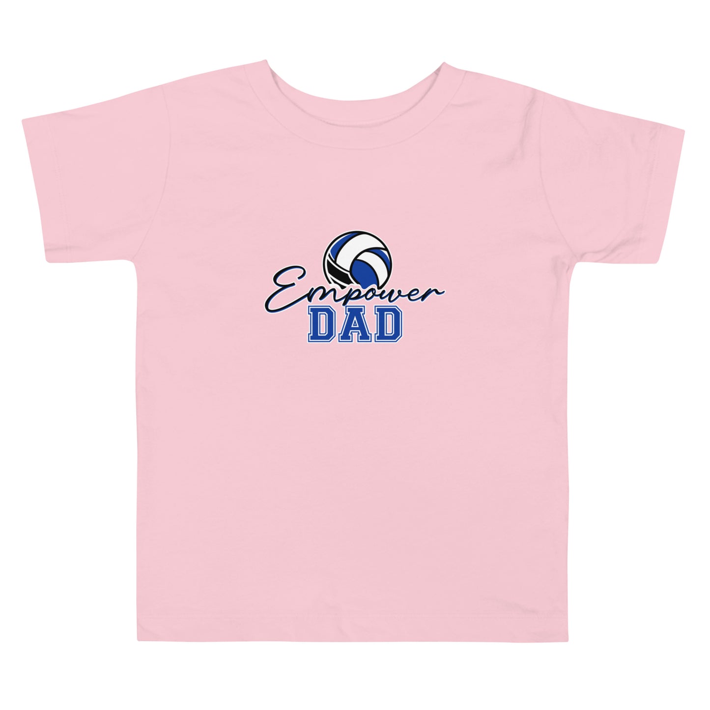 Performance | Toddler T-Shirt | Empower Volleyball Club | Dad Crest Logo