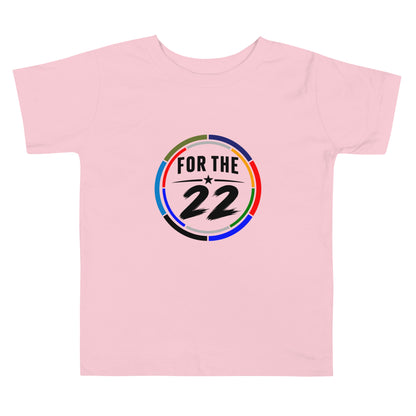 Performance | Toddler T-Shirt | For the 22 | Honor Athletics Logo