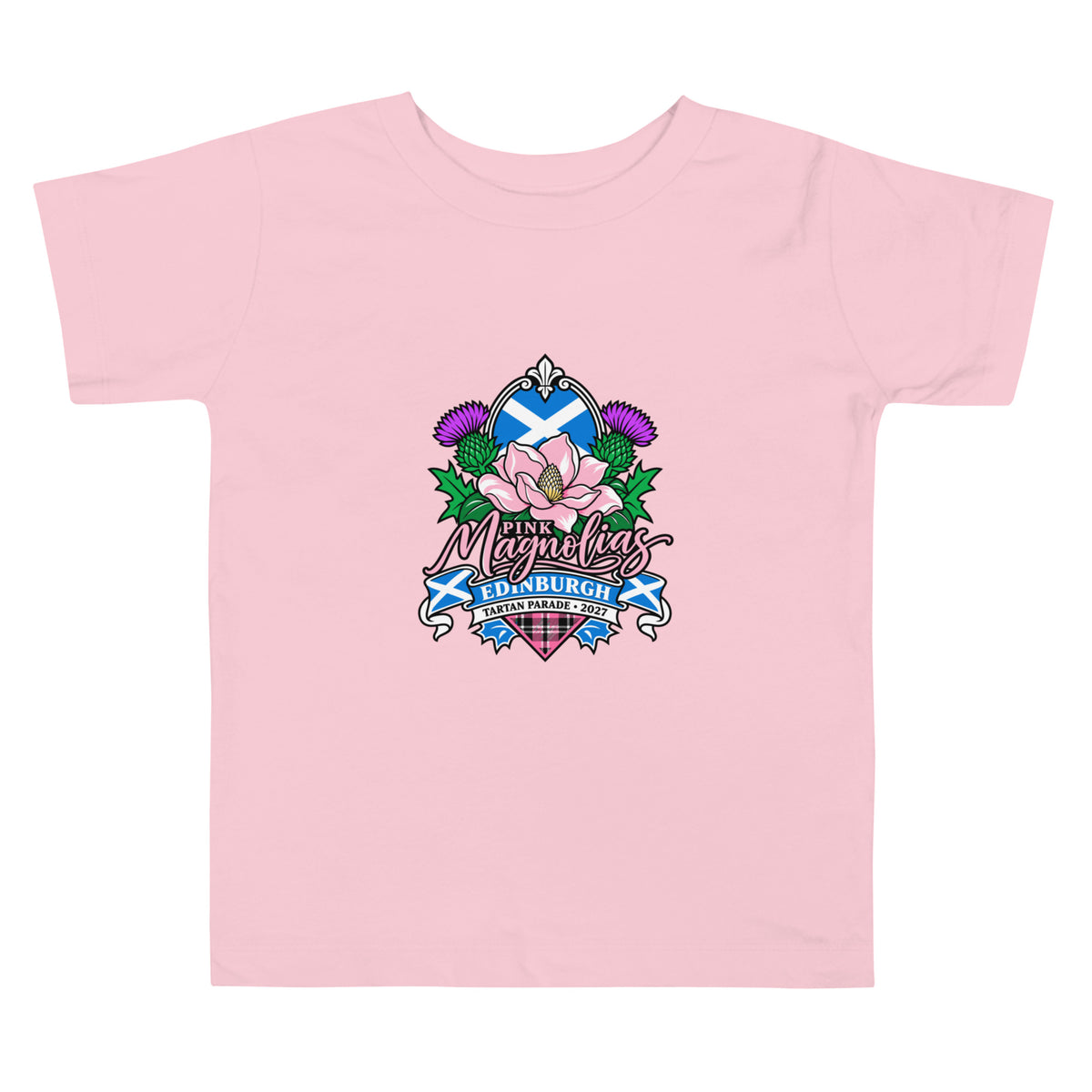Performance | Toddler T-Shirt | Pink Magnolias Dance | Valor Logo