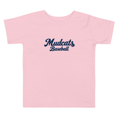 Performance | Toddler T-Shirt | Geneseo Mudcats | Modern Script Logo