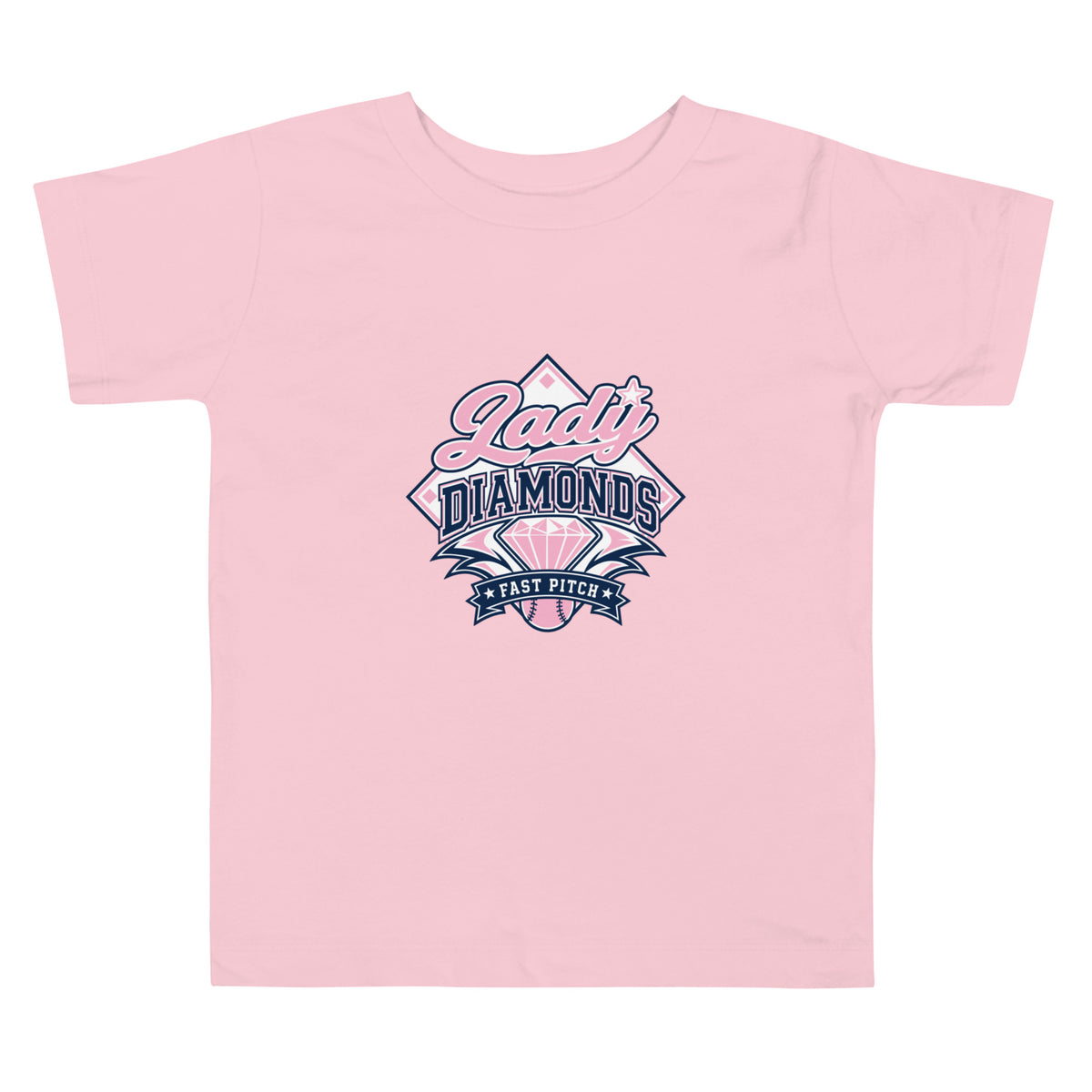 Performance | Toddler T-Shirt | Lady Diamonds | Emblem Logo
