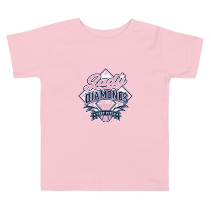 Performance | Toddler T-Shirt | Lady Diamonds | Emblem Logo