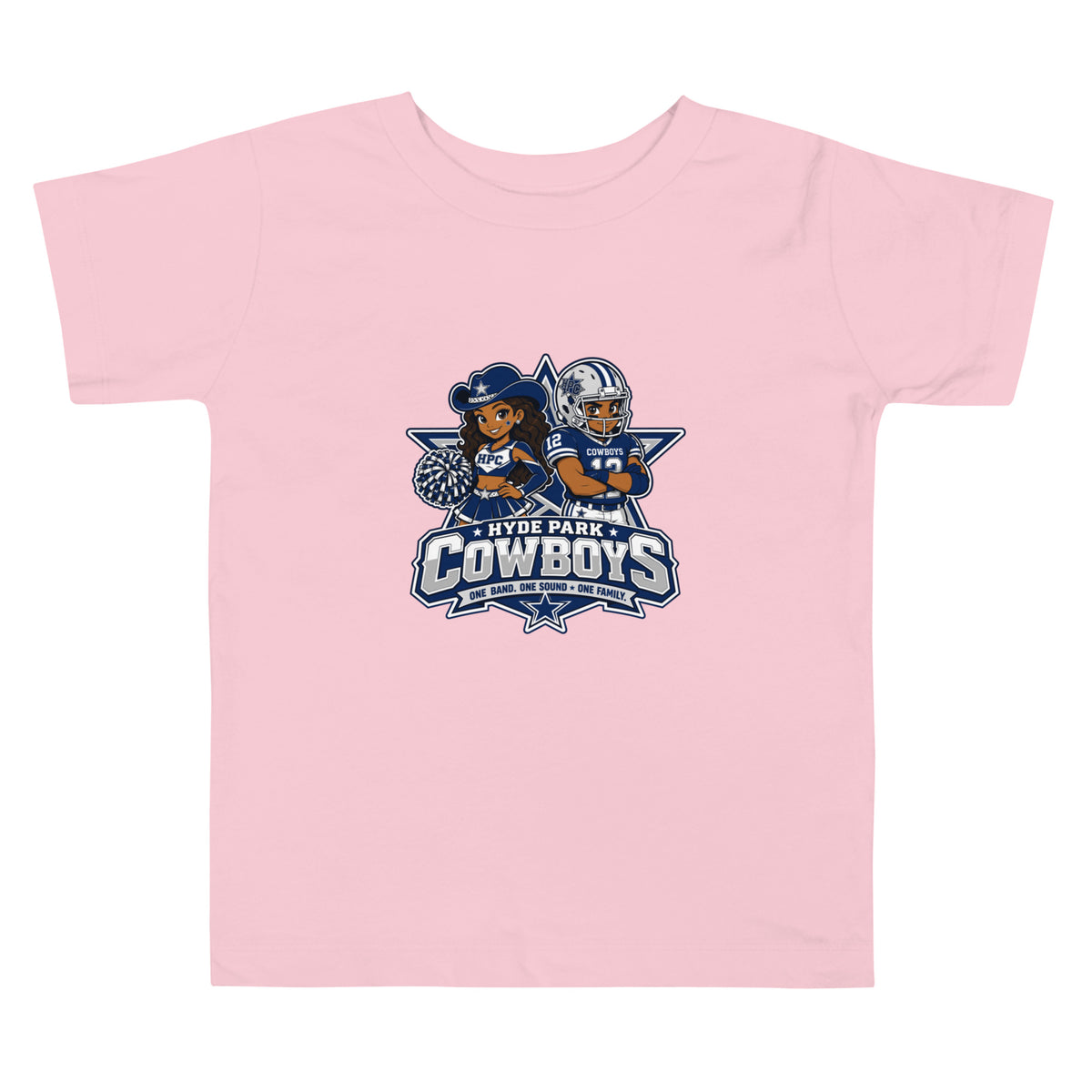 Performance | Toddler T-Shirt | Hyde Park Cowboys | Vanguard Logo