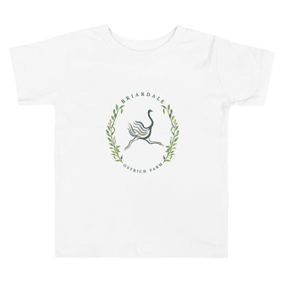 Performance | Toddler T-Shirt | Briardale Ostrich Farm | Crest Logo