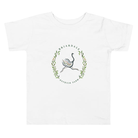 Performance | Toddler T-Shirt | Briardale Ostrich Farm | Crest Logo