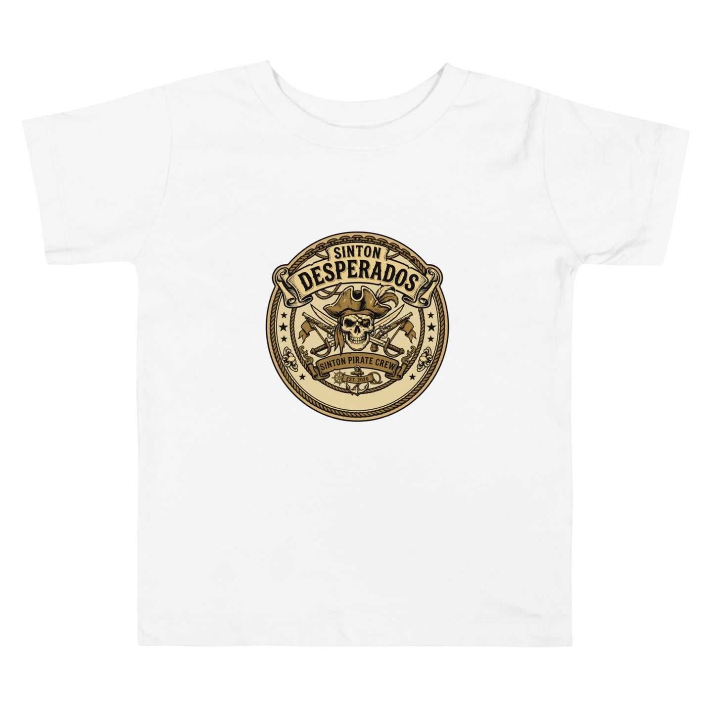 Performance | Toddler T-Shirt | Sinton Desperados Baseball | Badge Logo