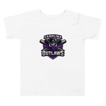 Performance | Toddler T-Shirt | Carolina Outlaws Baseball | Shield Logo