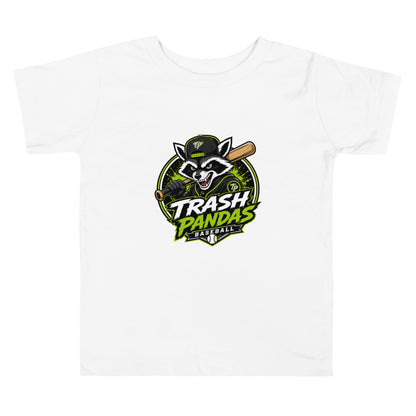 Performance | Toddler T-Shirt | Trash Pandas Baseball Organization | Mascot Logo