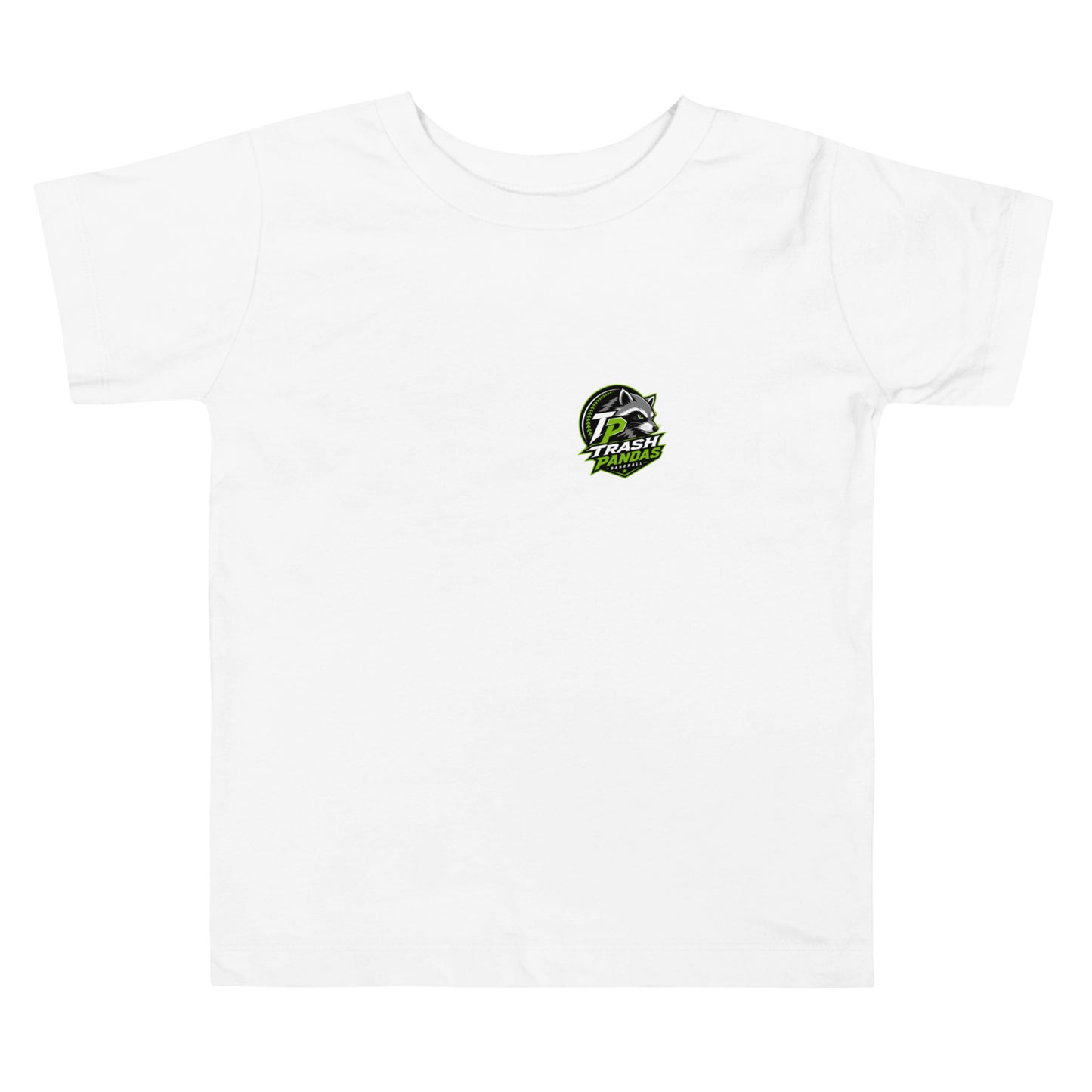 Performance | Toddler T-Shirt | Trash Pandas Baseball Organization | Crest Logo