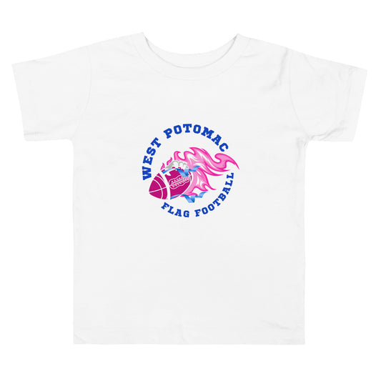 Performance | Toddler T-Shirt | West Potomac Flag Football | Crest Logo