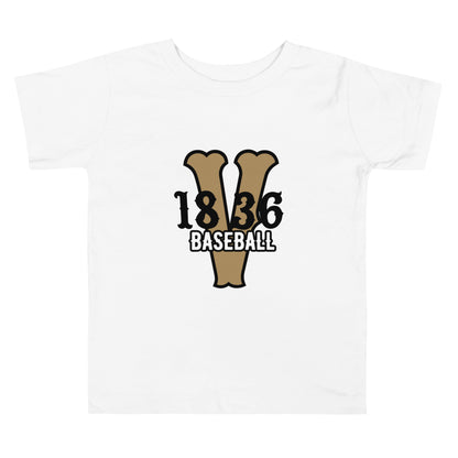Performance | Toddler T-Shirt | 1836 Volunteers Baseball | Crest Logo