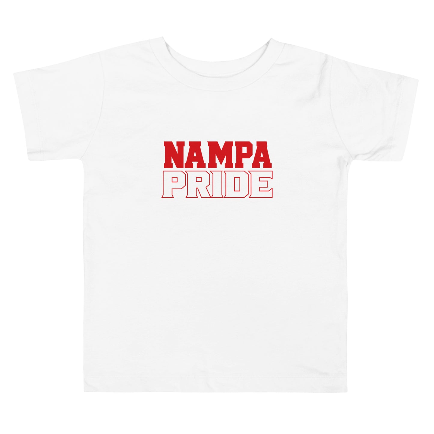 Performance | Toddler T-Shirt | Nampa Pride | Letter Mark Logo
