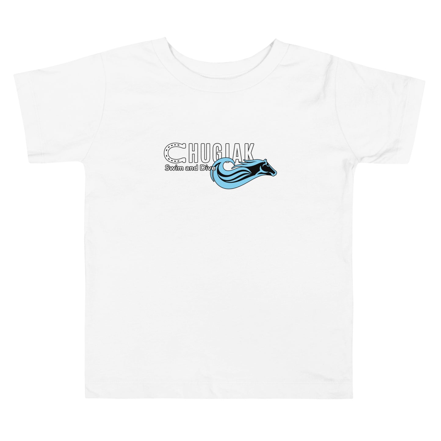 Performance | Toddler T-Shirt | Chugiak Mustang Swim & Dive | Emblem Logo