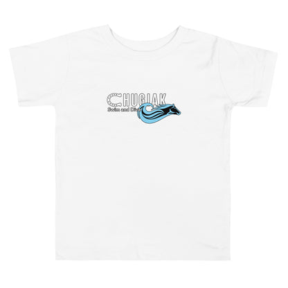 Performance | Toddler T-Shirt | Chugiak Mustang Swim & Dive | Emblem Logo