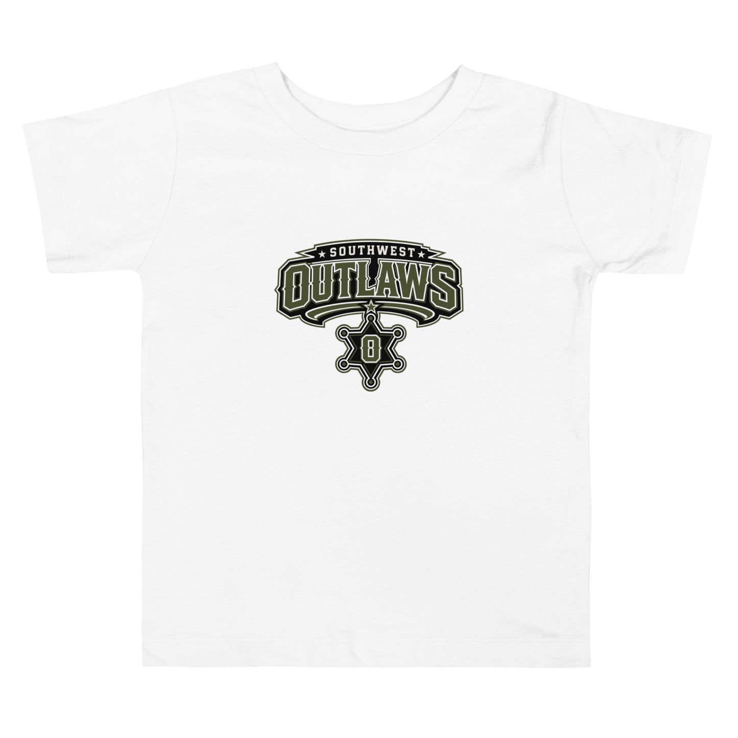 Performance | Toddler T-Shirt | Southwest Outlaws | Frontier Athletics Logo