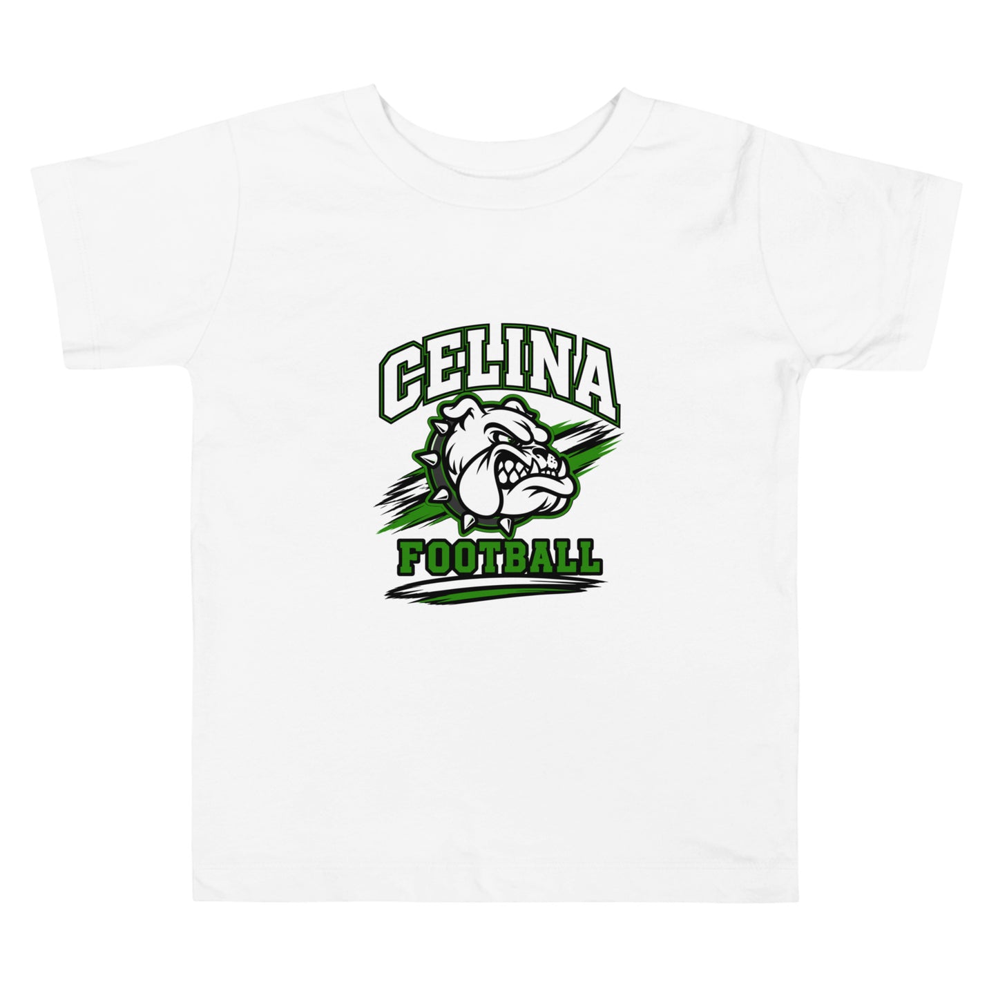 Performance | Toddler T-Shirt | Celina Black Football | Emblem Logo