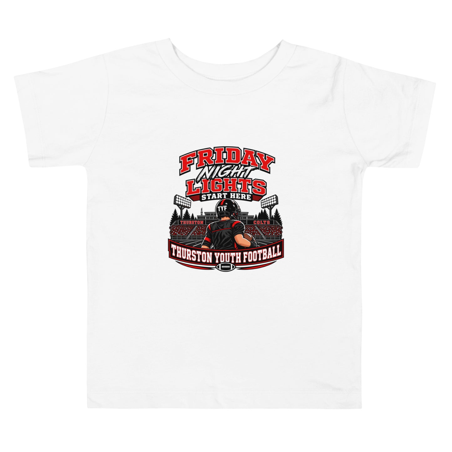 Performance | Toddler T-Shirt | Thurston Youth Football | Vanguard Logo