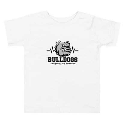 Performance | Toddler T-Shirt | Celina Recreational Football Black | Bulldogs Crest Logo