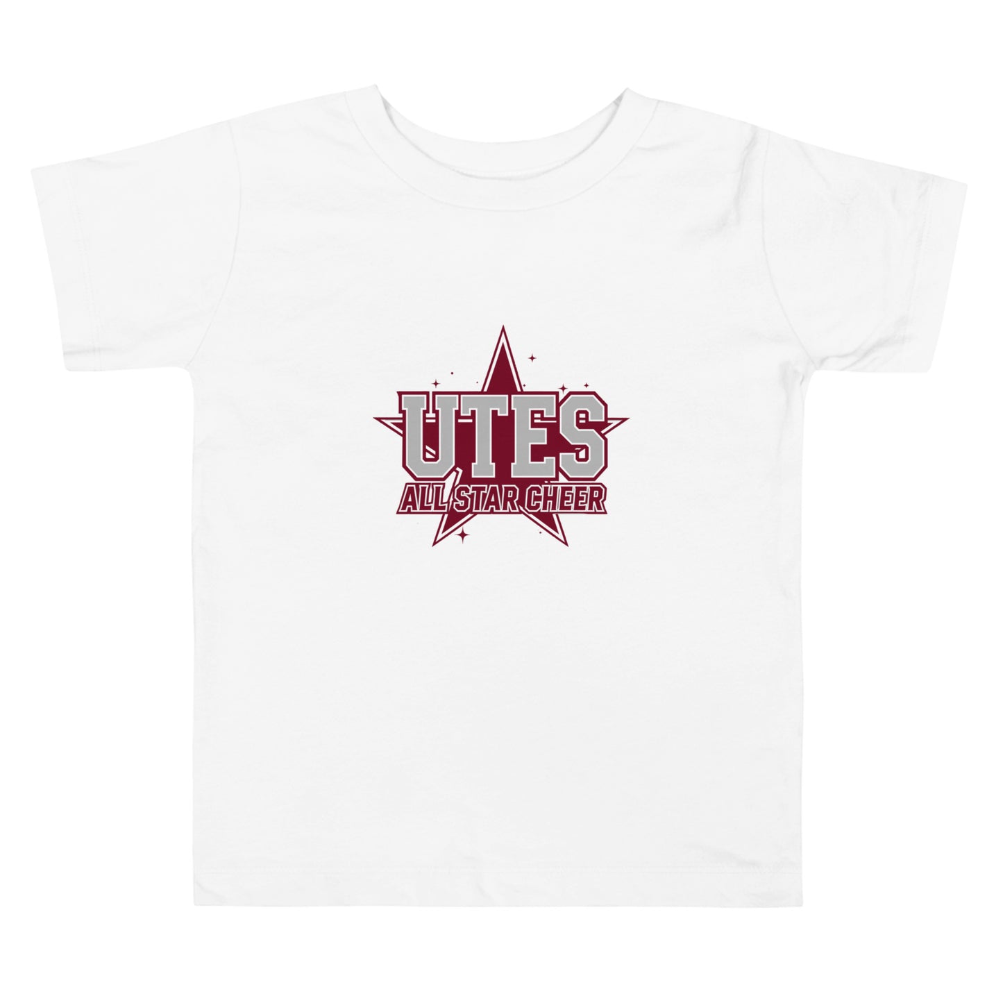 Performance | Toddler T-Shirt | Utes Allstar Cheer | Crest Logo