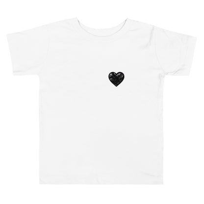 Performance | Toddler T-Shirt | Obsidian Heartbeat | Heart Crest Logo
