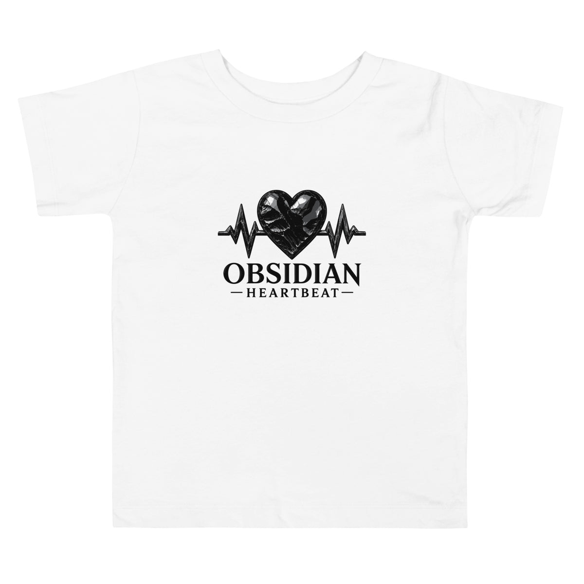 Performance | Toddler T-Shirt | Obsidian Heartbeat | Pulse Athletics Logo