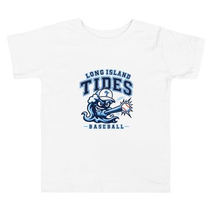 Performance | Toddler T-Shirt | Long Island Tides Baseball | Valor Logo