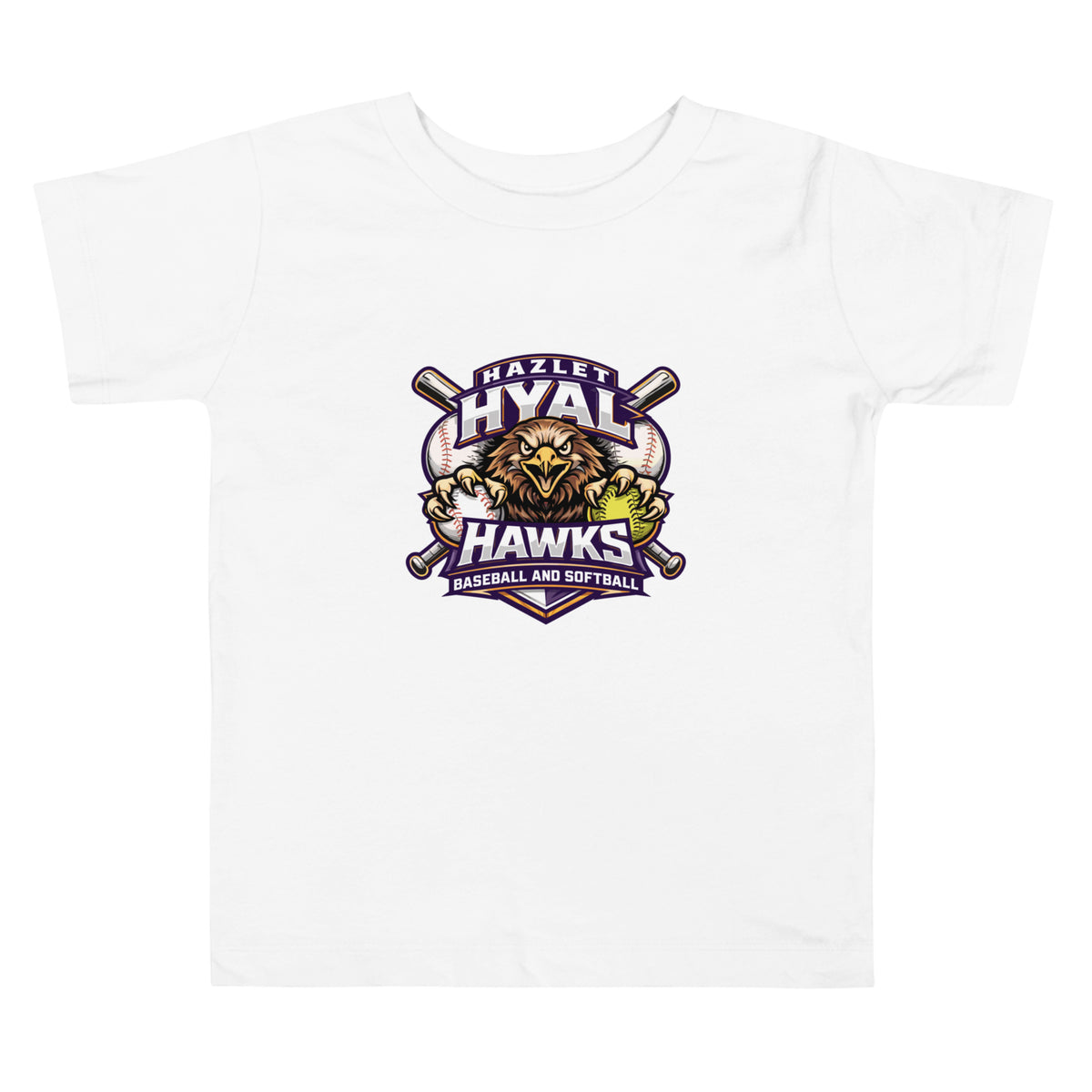 Performance | Toddler T-Shirt | HYAL Hawks | Emblem Logo