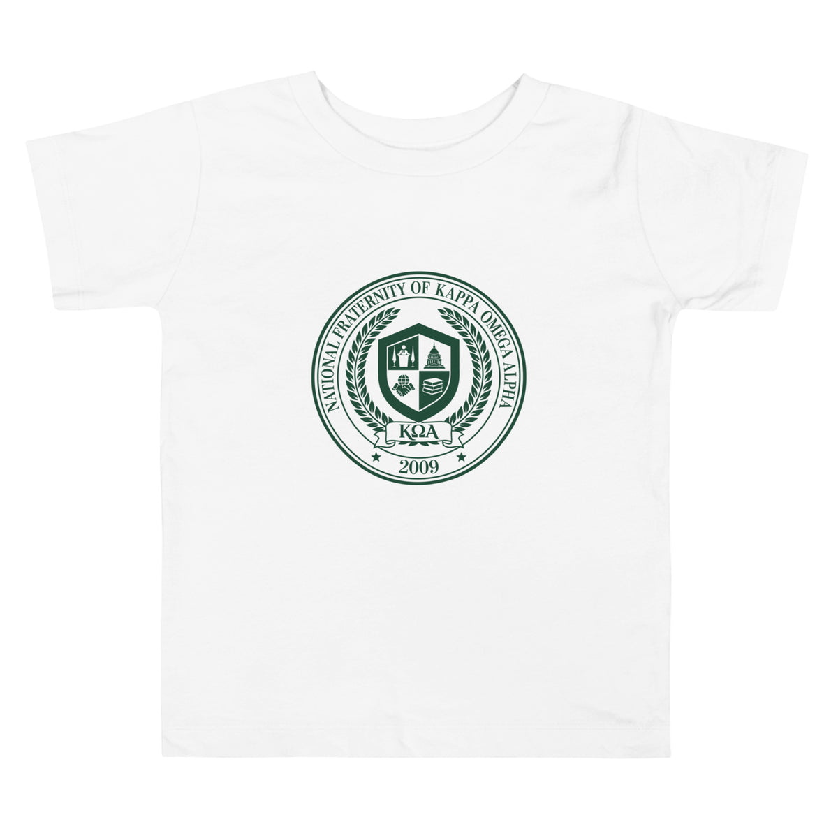 Performance | Toddler T-Shirt | Kappa Omega Alpha | Badge Logo