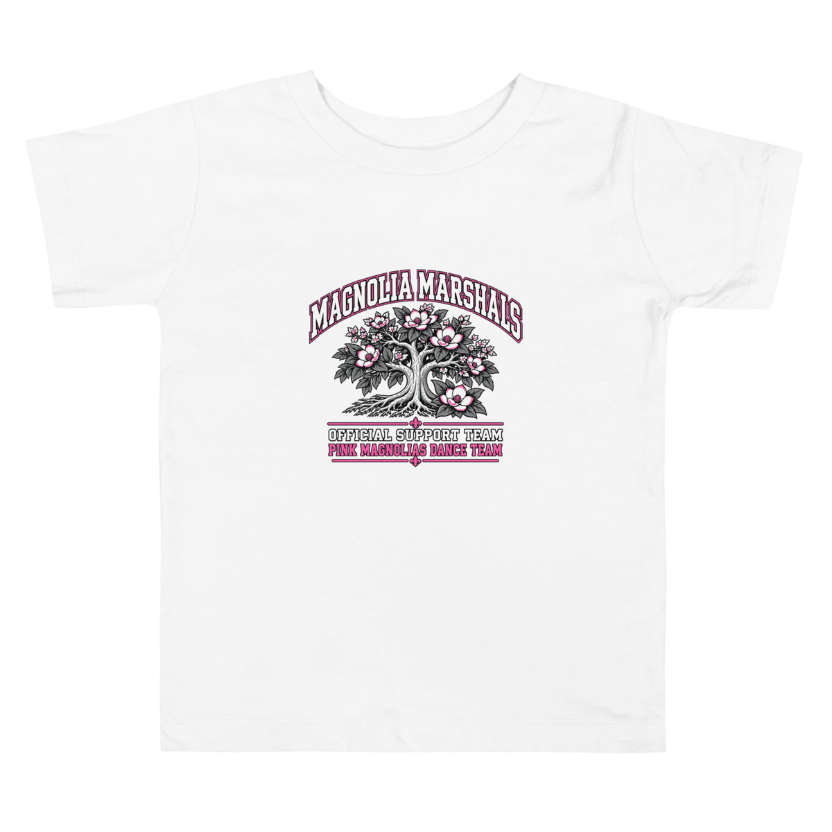 Performance | Toddler T-Shirt | Pink Magnolias Dance | Crest Logo