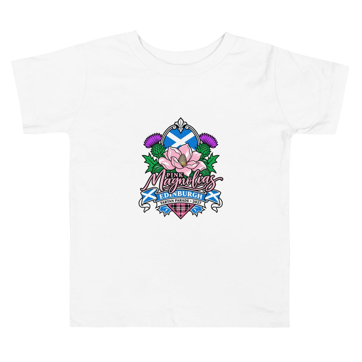 Performance | Toddler T-Shirt | Pink Magnolias Dance | Valor Logo