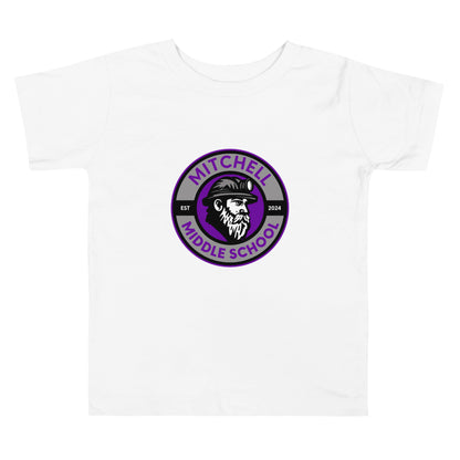Performance | Toddler T-Shirt | Mitchell Middle School Softball | Badge Logo