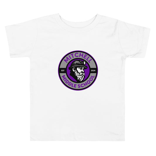 Performance | Toddler T-Shirt | Mitchell Middle School Softball | Badge Logo
