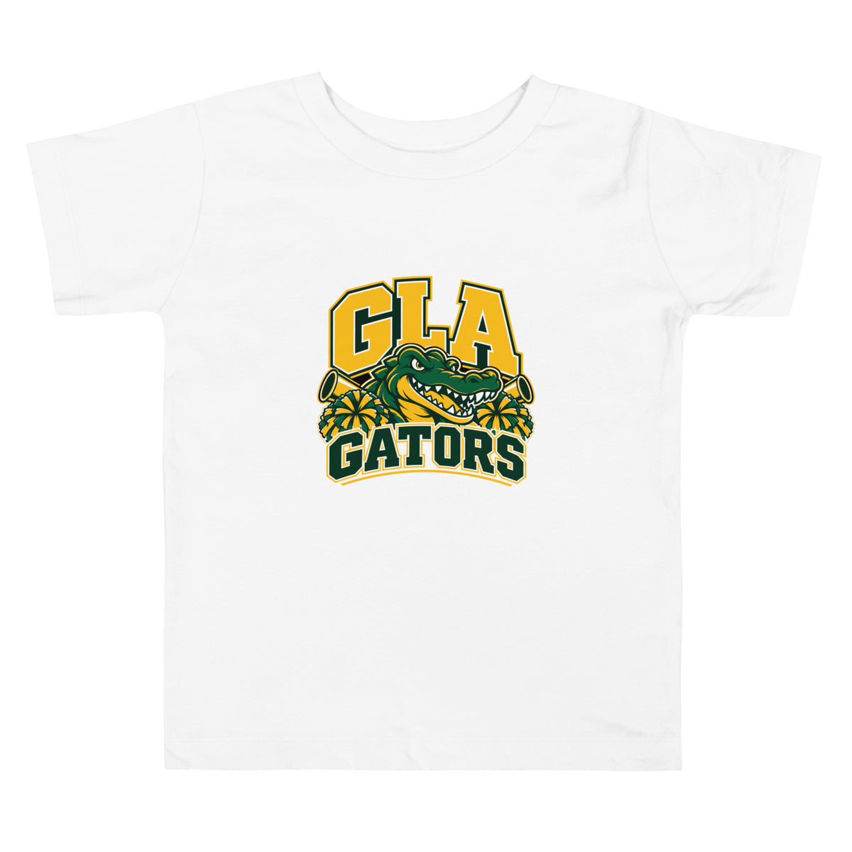 Performance | Toddler T-Shirt | GLA Gators Cheer Team | Emblem Logo