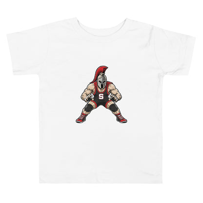 Performance | Toddler T-Shirt | Spartan Wrestling Club | Mascot Logo