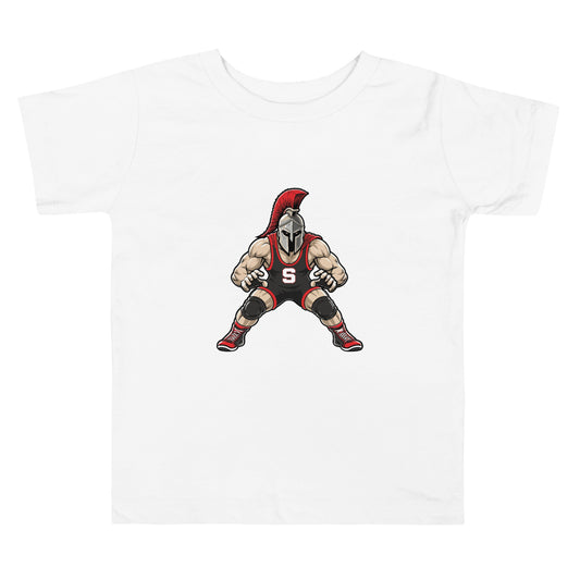 Performance | Toddler T-Shirt | Spartan Wrestling Club | Mascot Logo