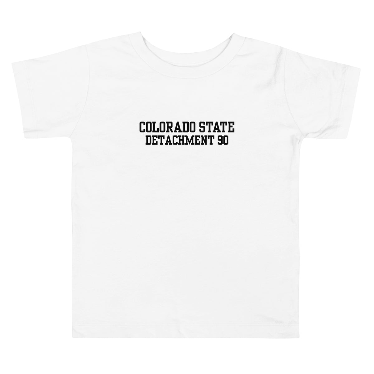 Performance | Toddler T-Shirt | Colorado State Detachment 90 | Modern Script Logo