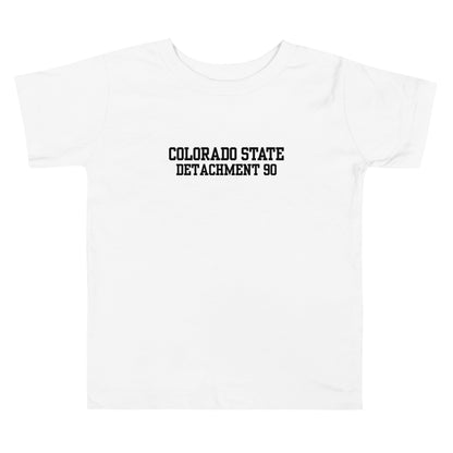 Performance | Toddler T-Shirt | Colorado State Detachment 90 | Modern Script Logo