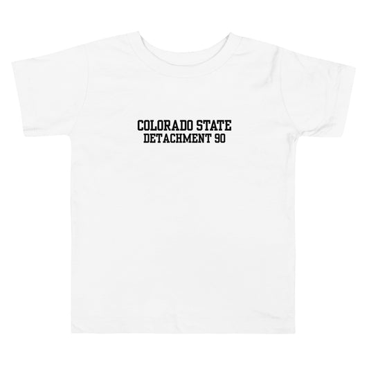 Performance | Toddler T-Shirt | Colorado State Detachment 90 | Modern Script Logo