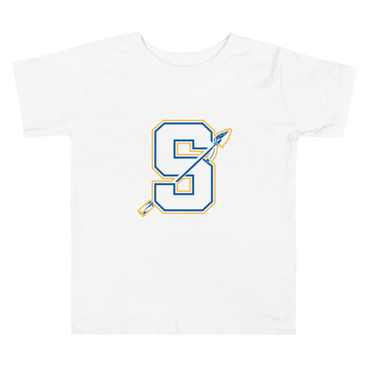 Performance | Toddler T-Shirt | Senatobia Warriors Baseball | Crest Logo